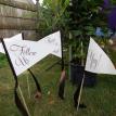 Flags for the Ring Bearers to carry before Bride makes her entrance. @Etsy