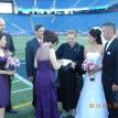 Wedding of Connie & Alex, Gillette Stadium, Home of the Patriots