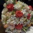 Bridal Bouquet, along with the Marriage Certificate that I made for the couple.
